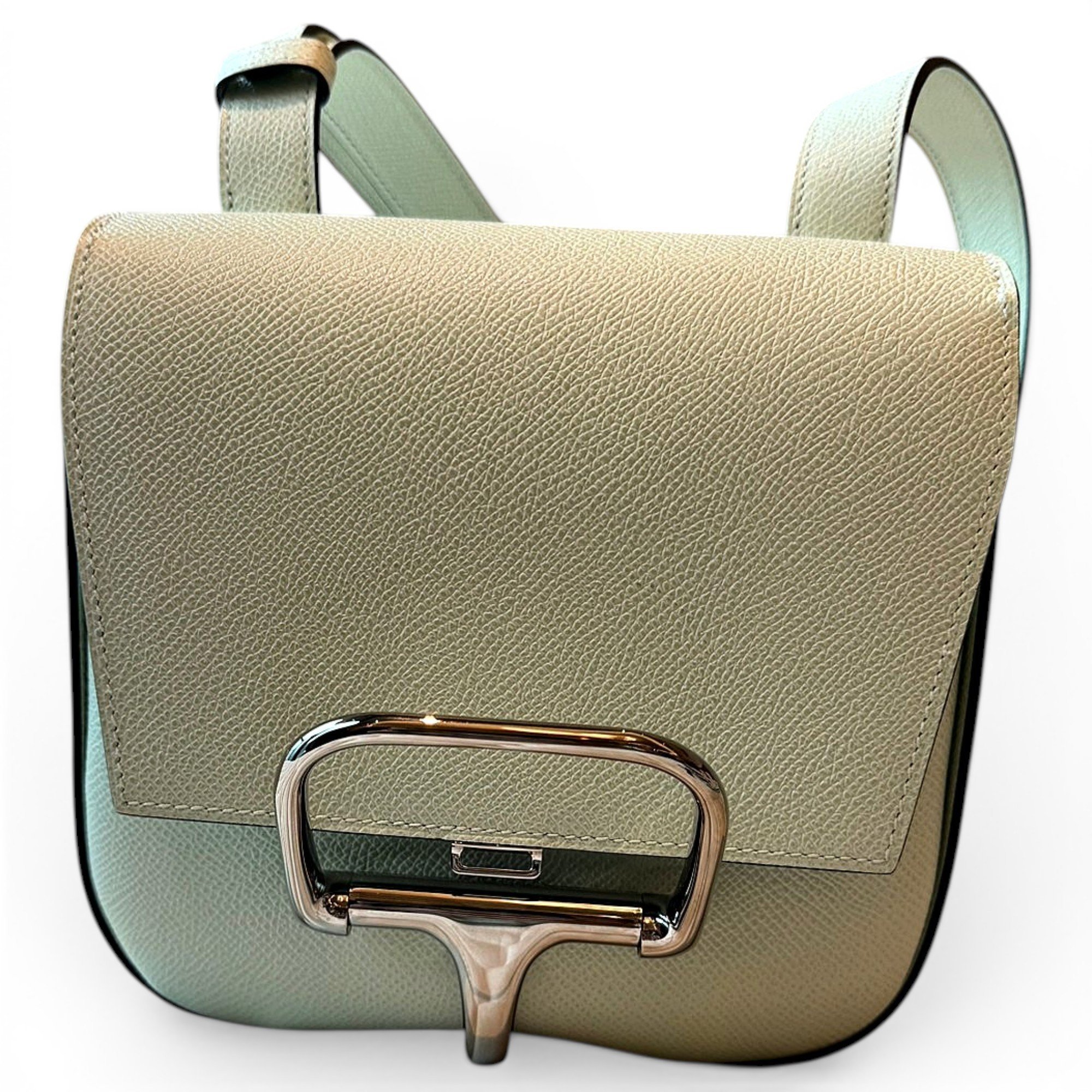Della leather handbag