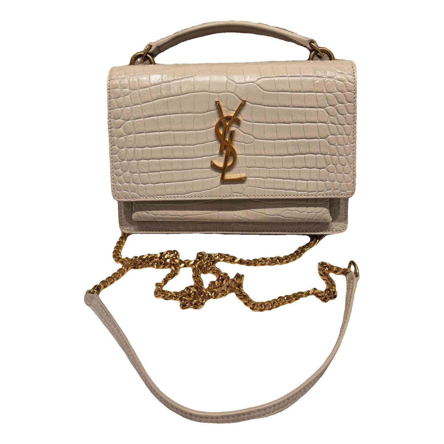 Sunset leather crossbody bag