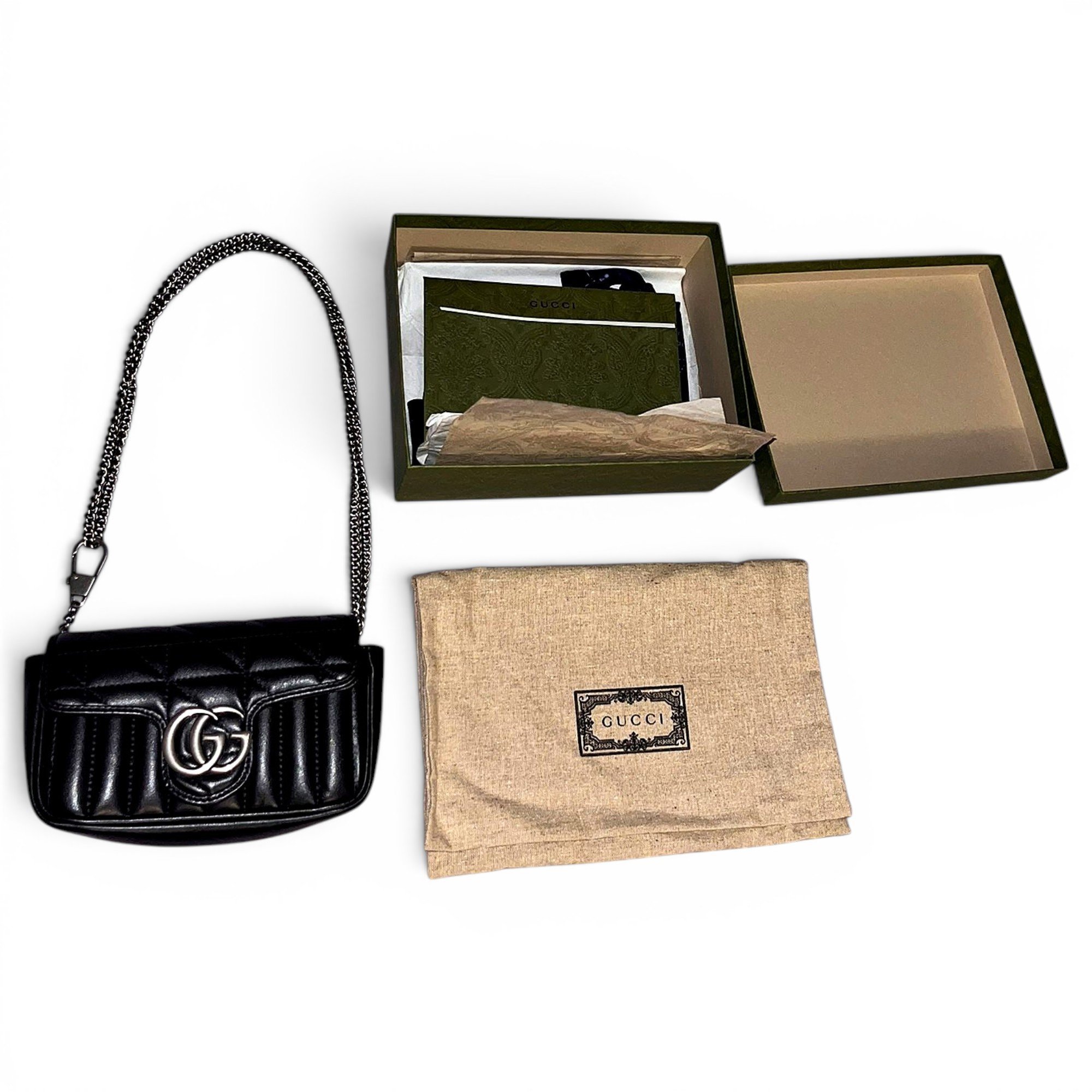 GG Marmont leather crossbody bag