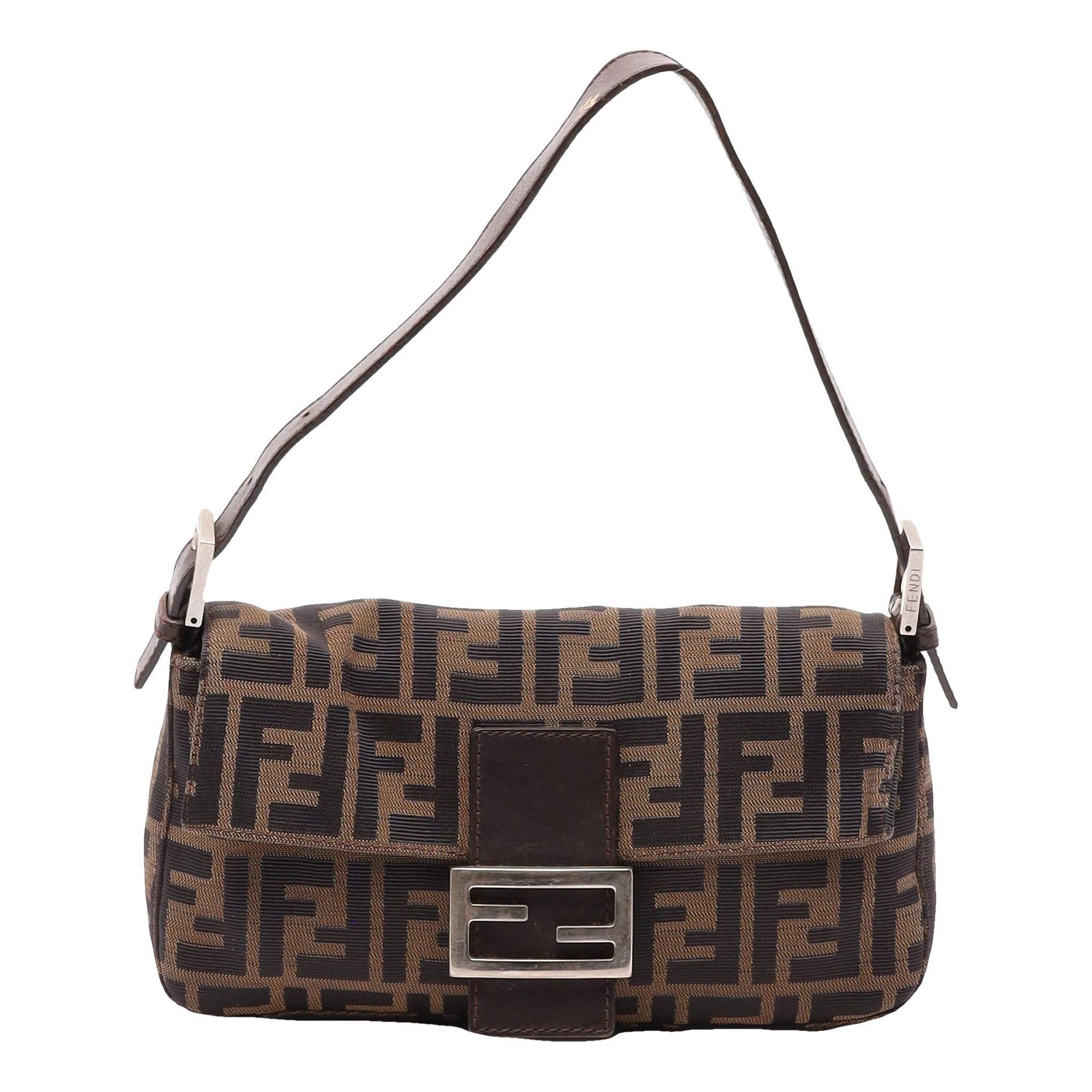 Baguette leather handbag