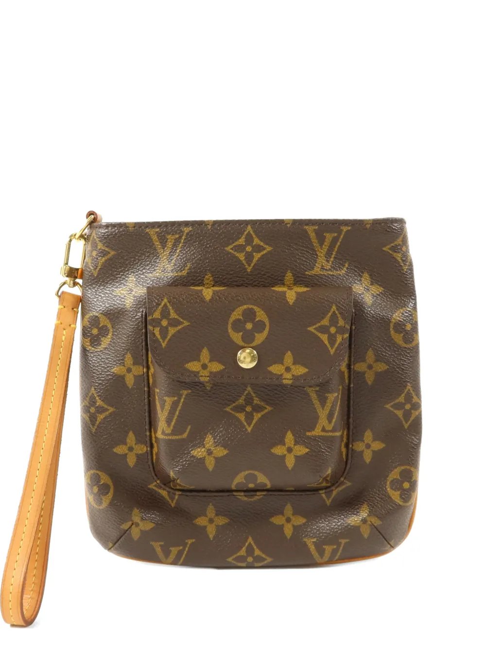 Monogram Partition clutch bag