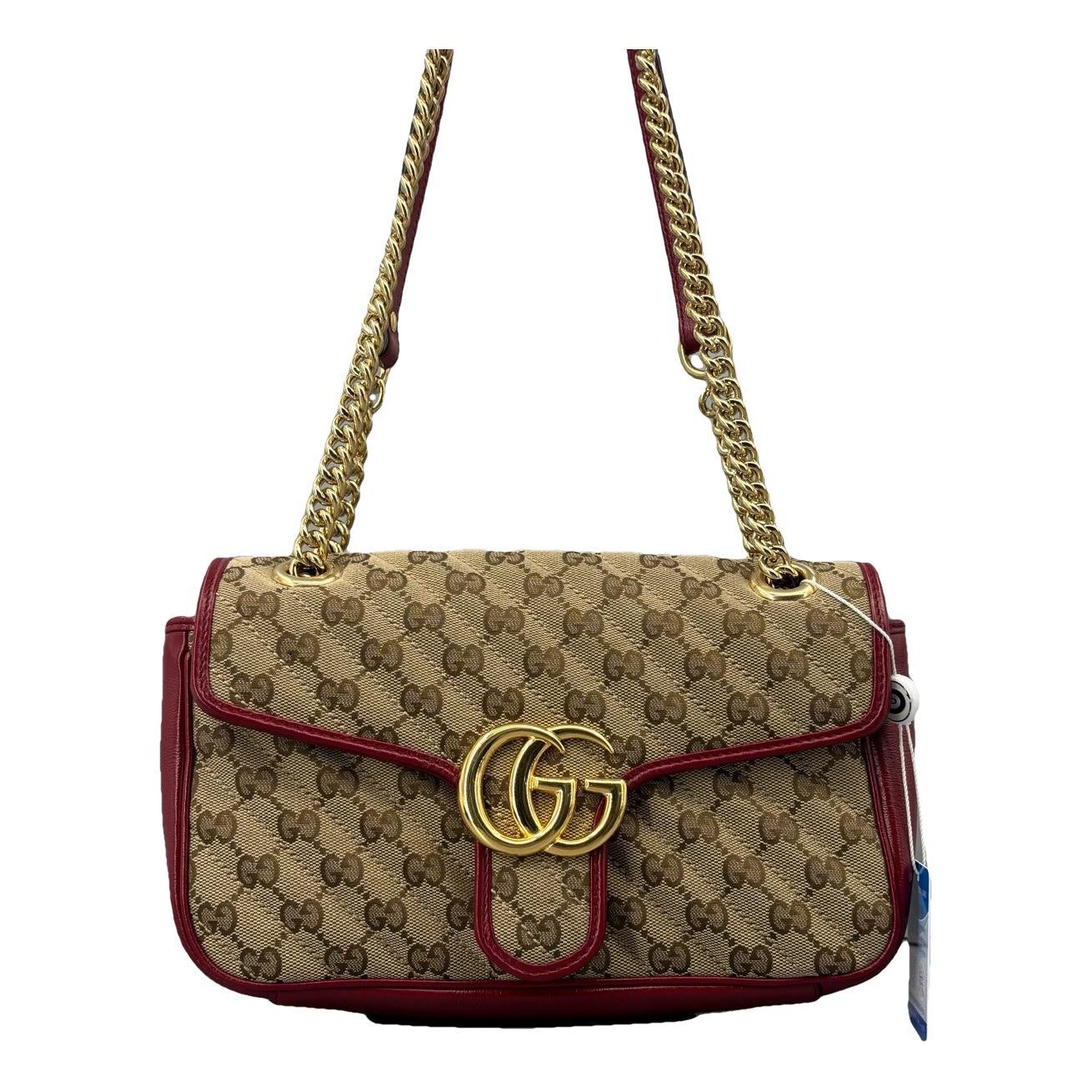 GG Marmont Flap leather handbag