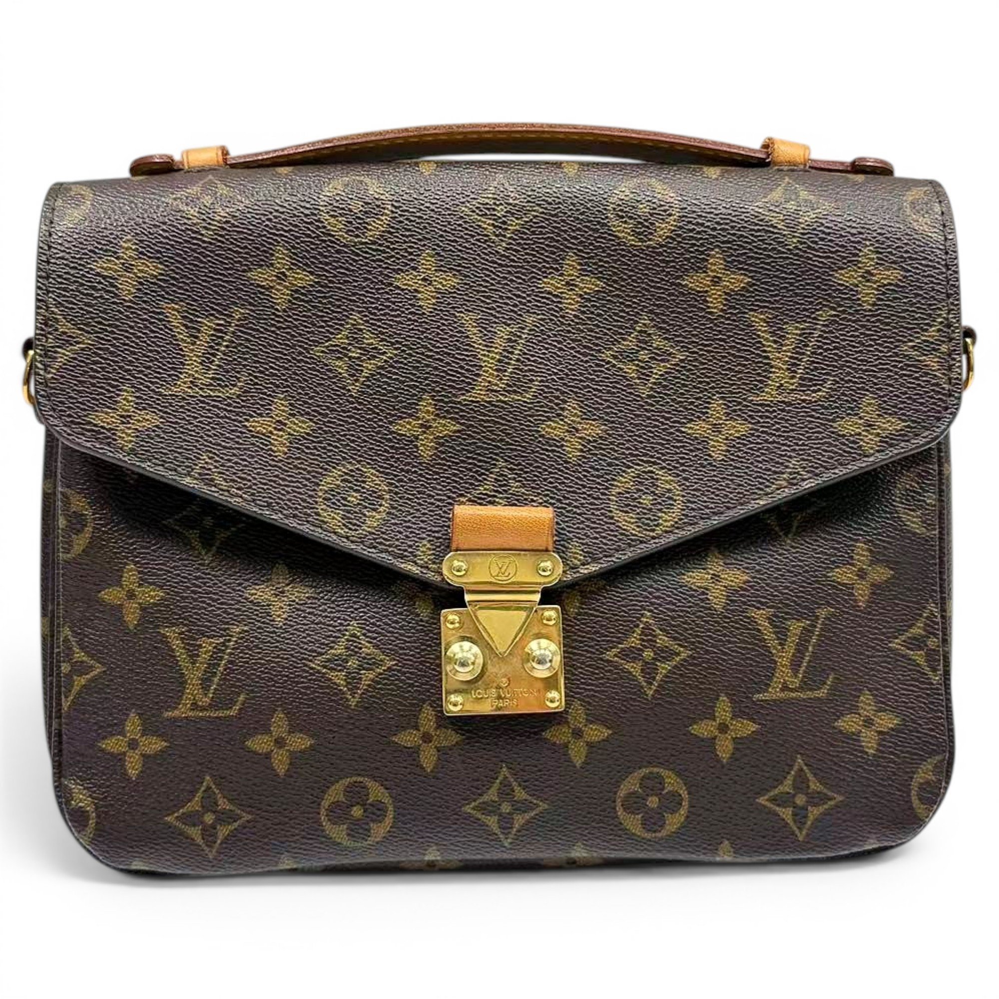 Metis leather handbag