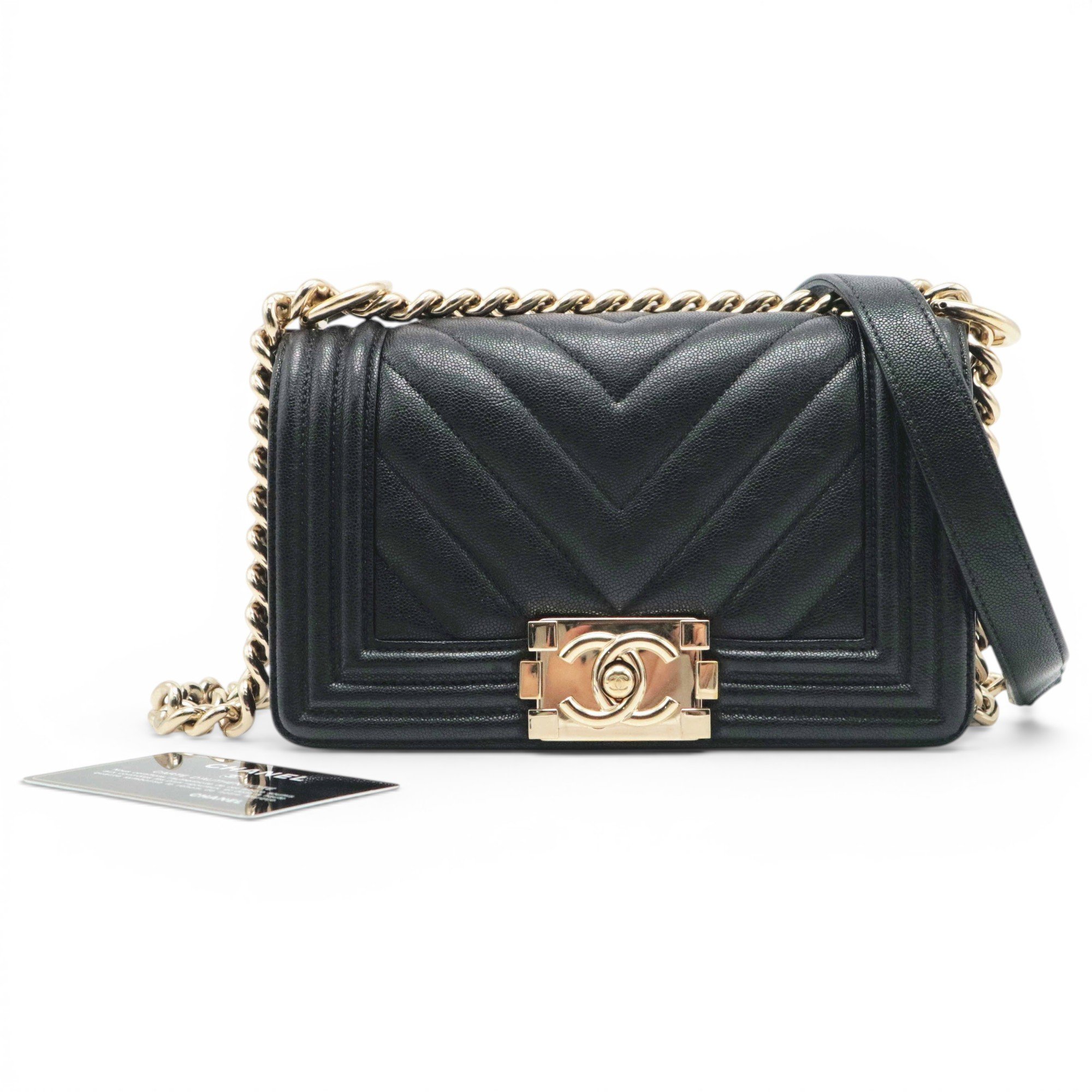 Boy leather handbag