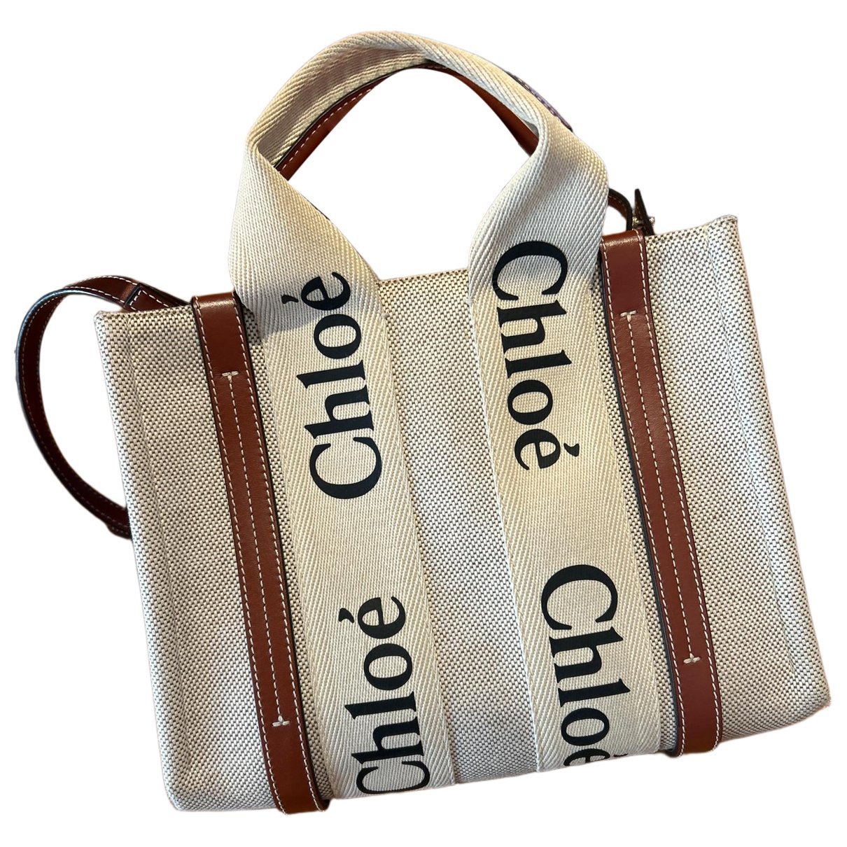 Woody cloth tote