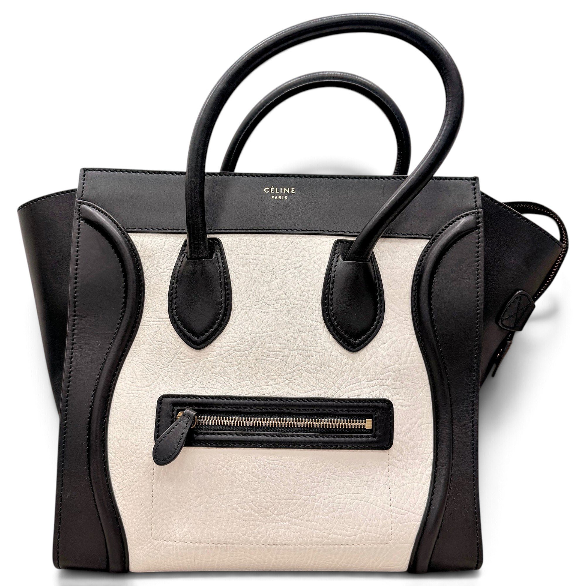 Luggage leather handbag