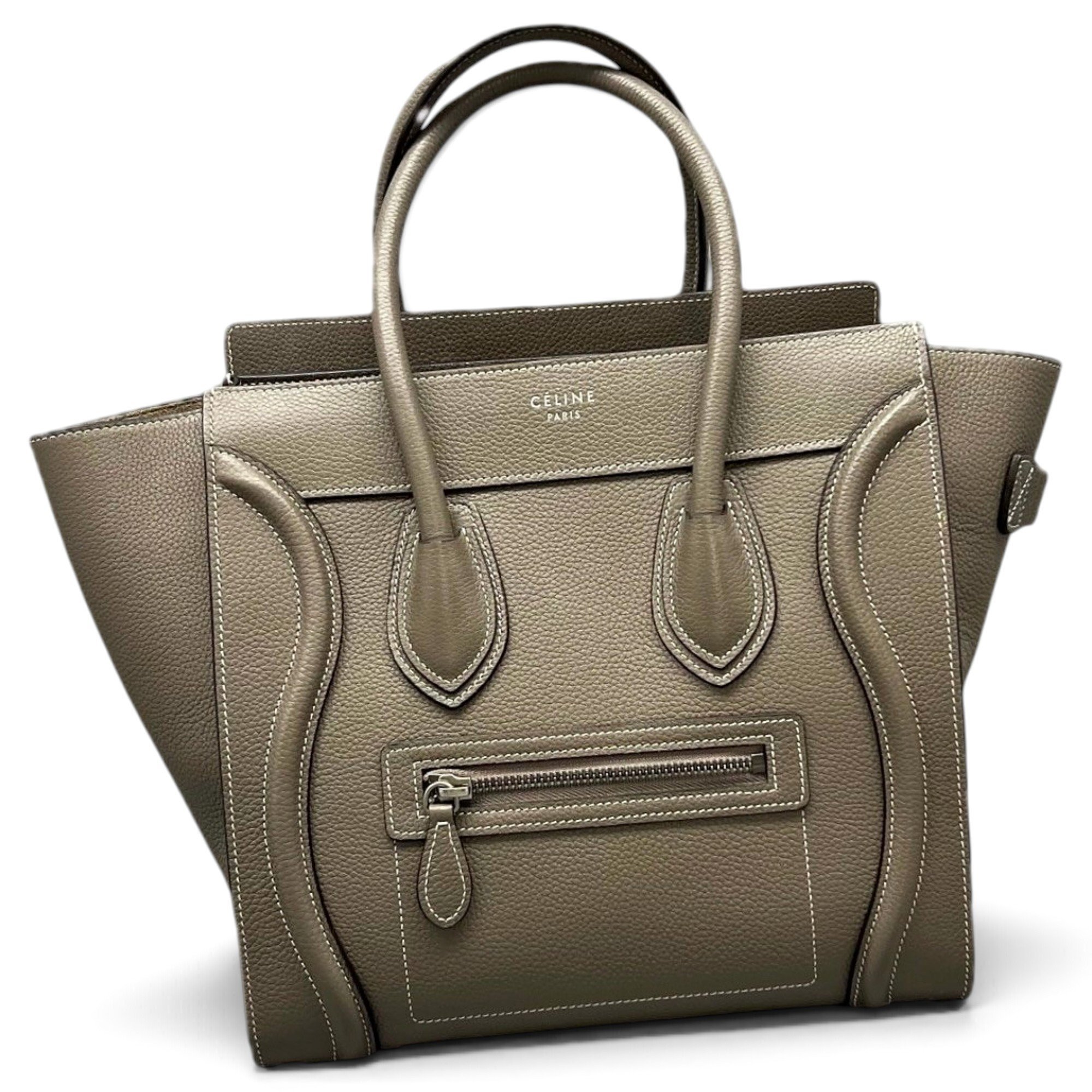 Luggage leather handbag