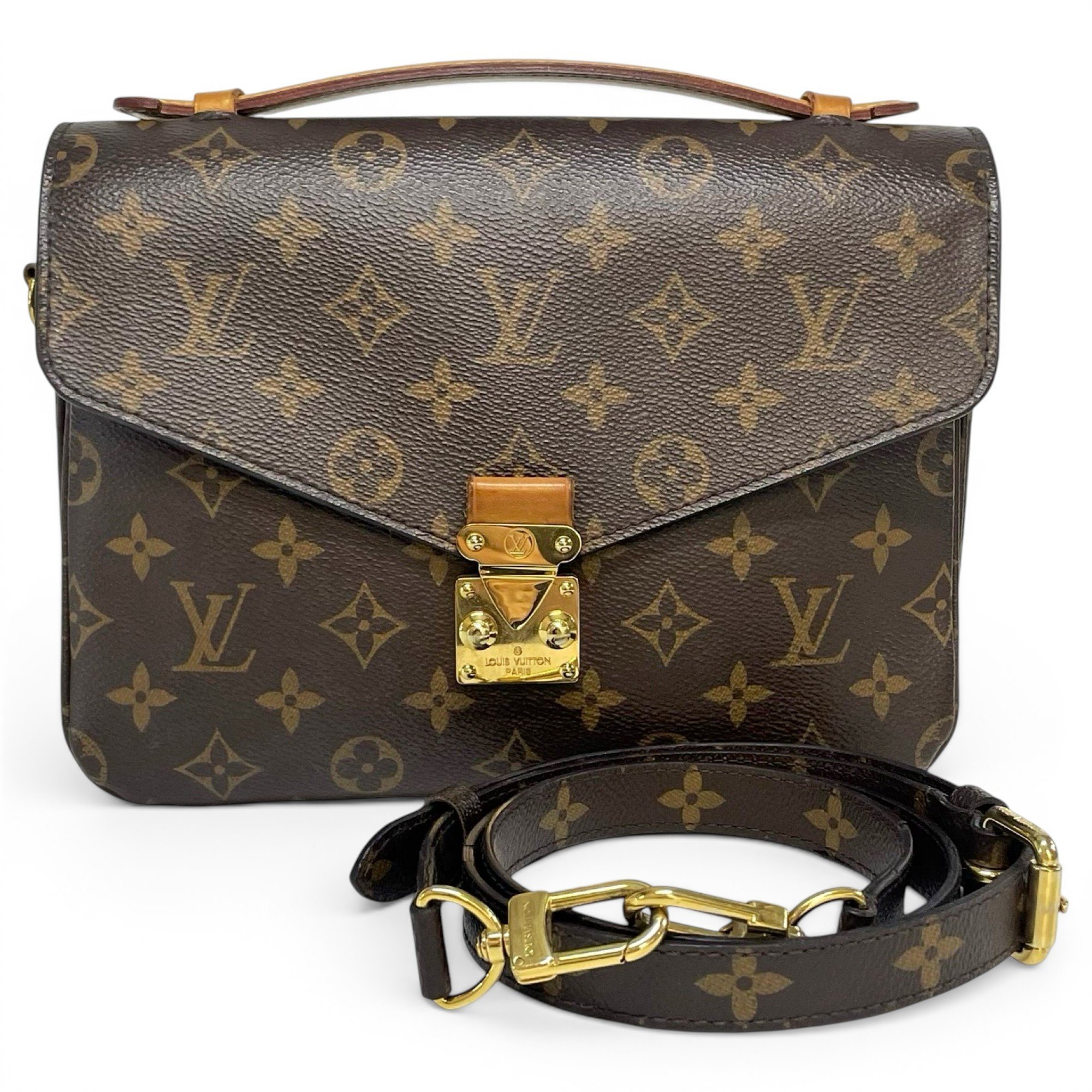 Metis leather crossbody bag
