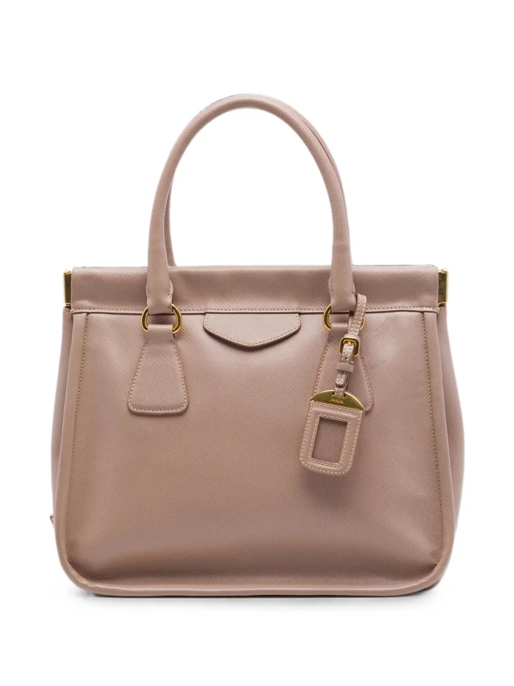2010-2026 Saffiano Lucido Top Handle Frame tote bag