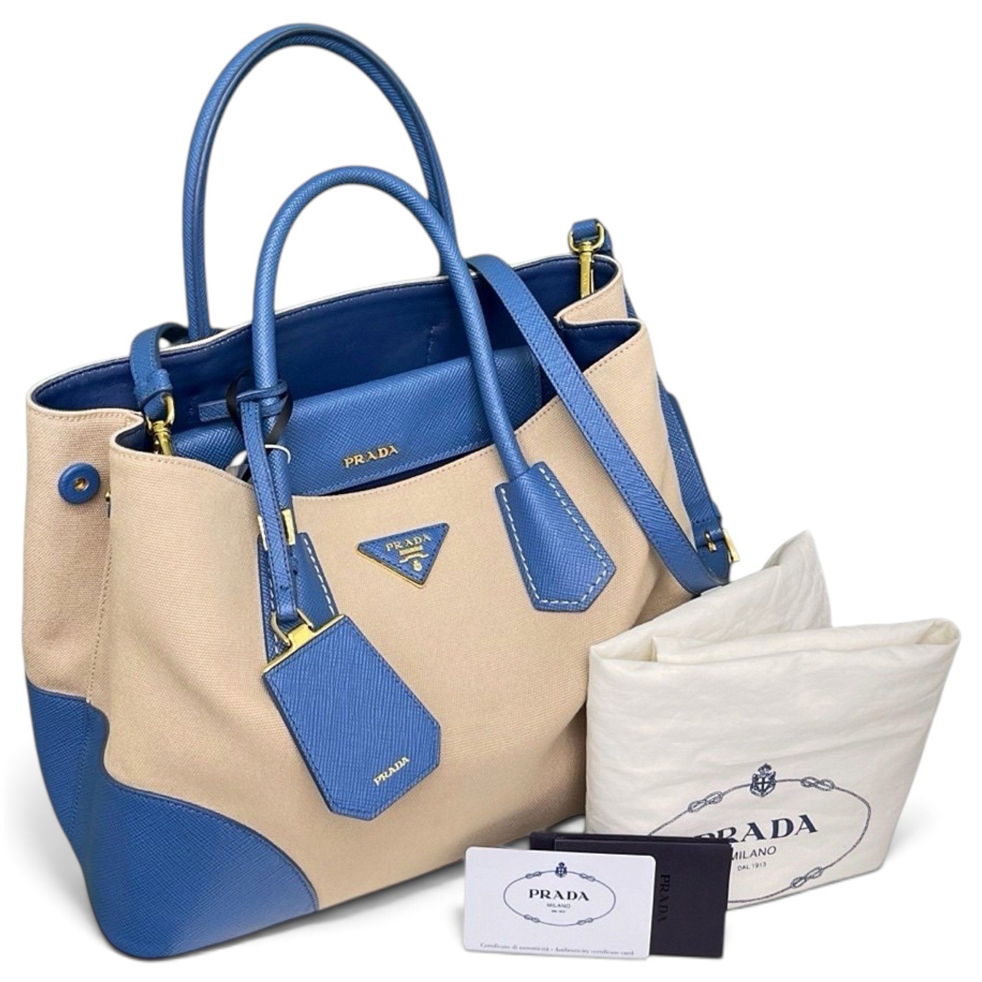 Leather tote