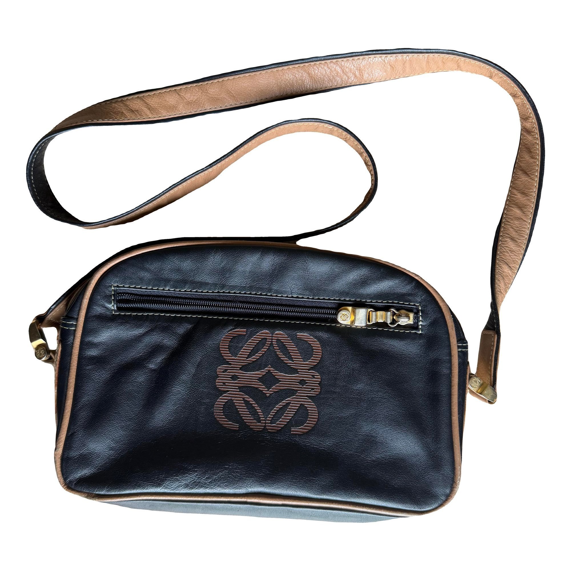 Leather crossbody bag