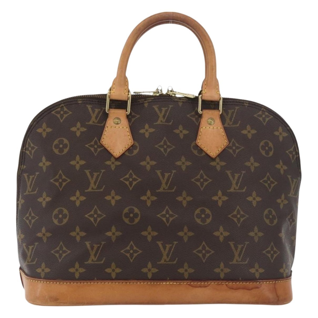 Alma leather handbag