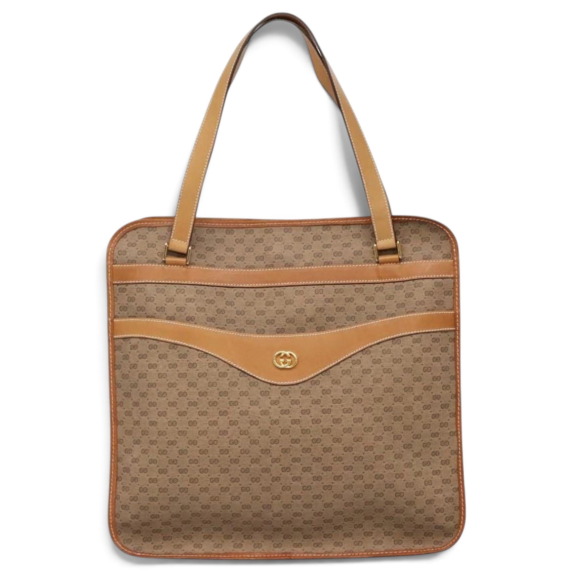 Leather tote