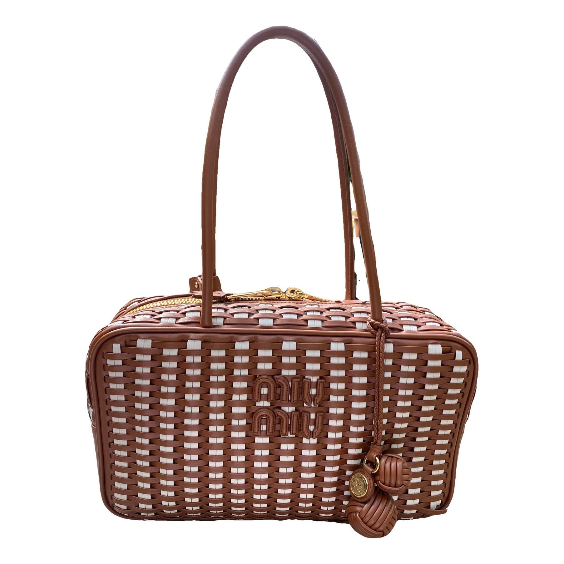 Beau leather handbag