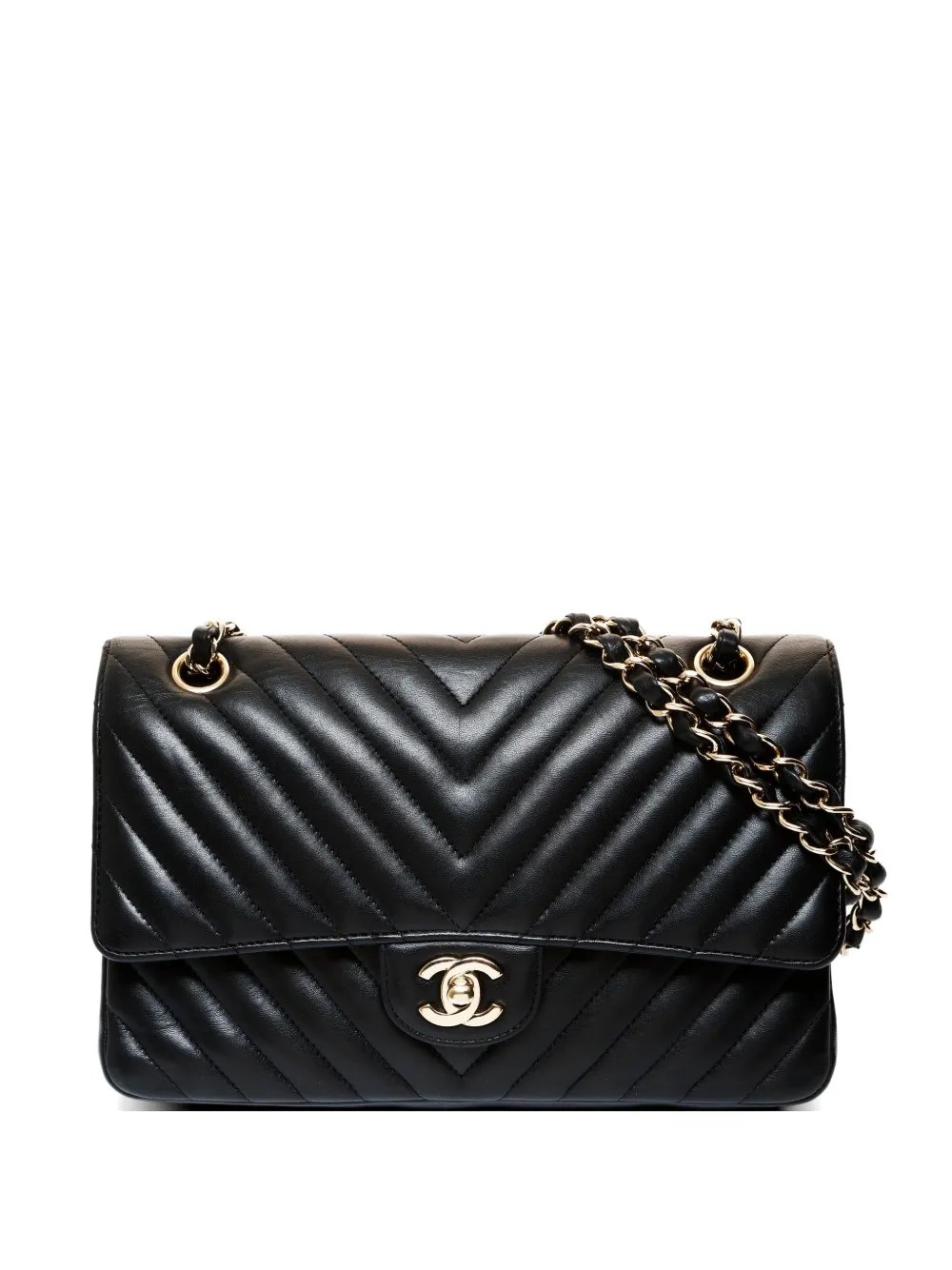 2018 Chevron leather shoulder bag