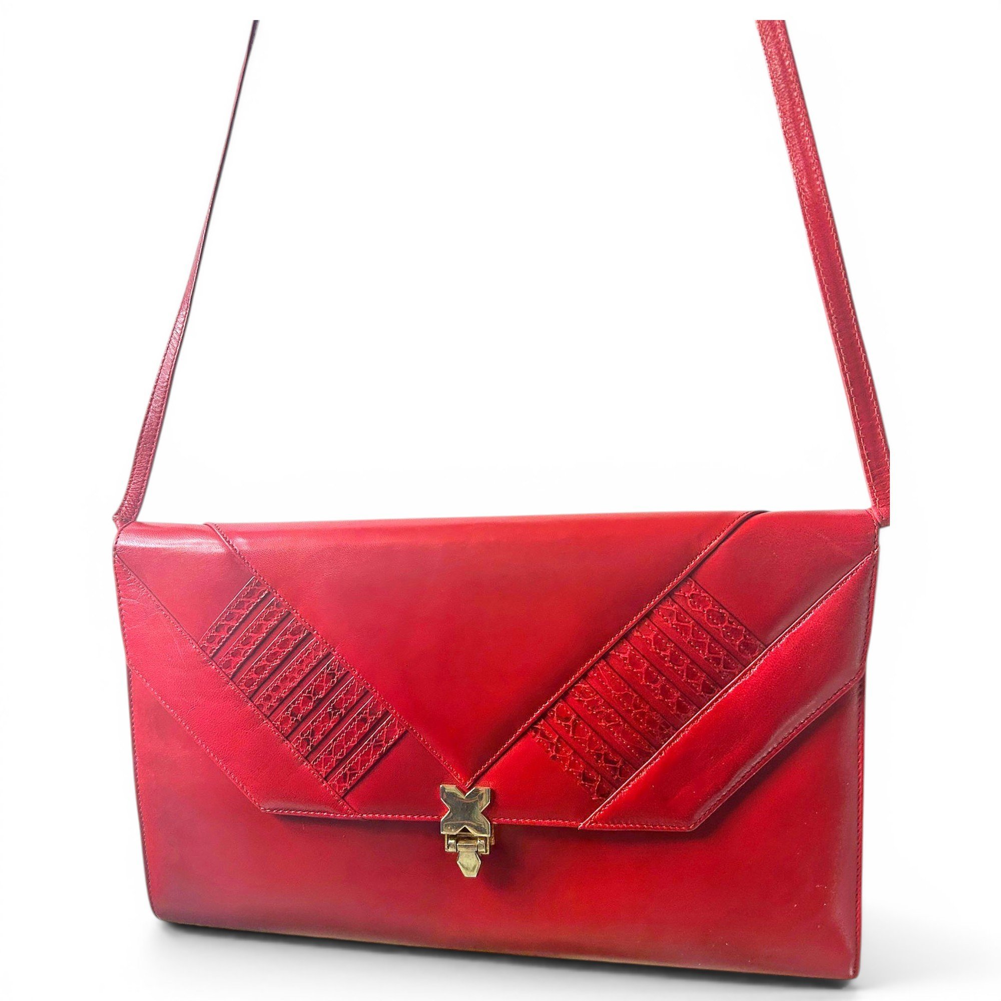 Leather crossbody bag