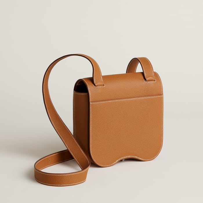 Gold Hermès Della Cavalleria Mini Bag