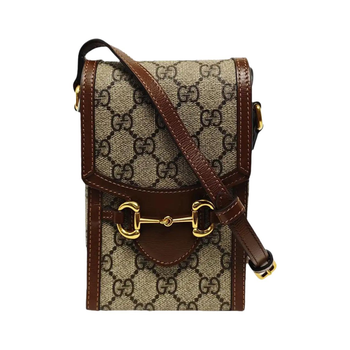 Handle Horsebit 1955 leather mini bag
