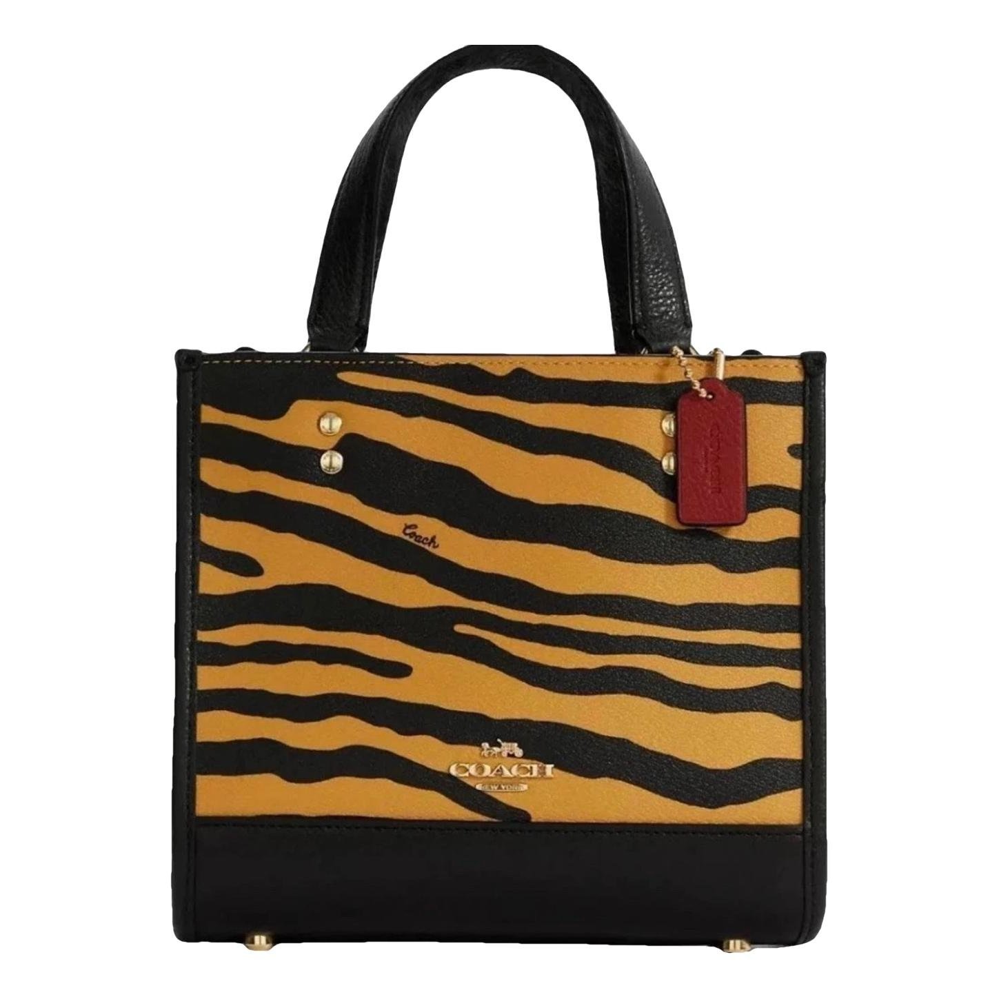 Leather tote