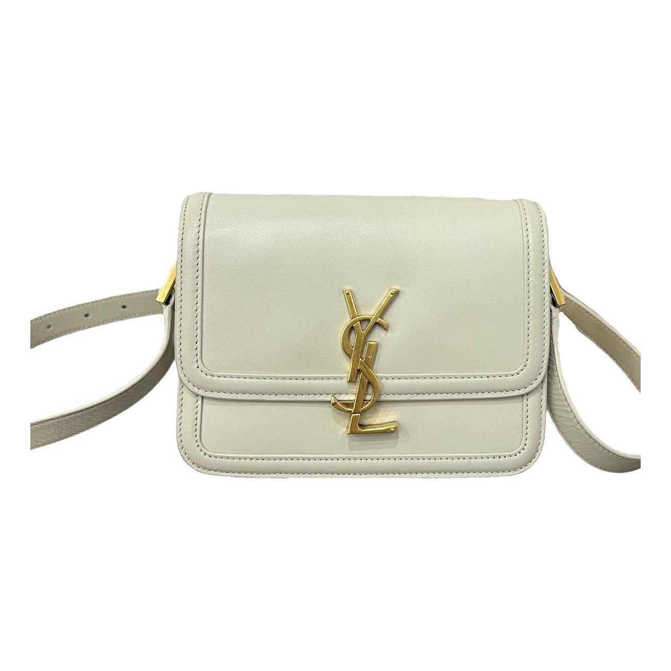 Solférino leather handbag