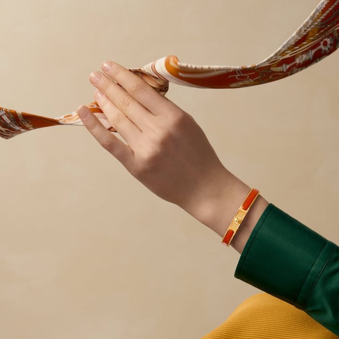 Orange Fruité Mini Clic Kelly Bracelet