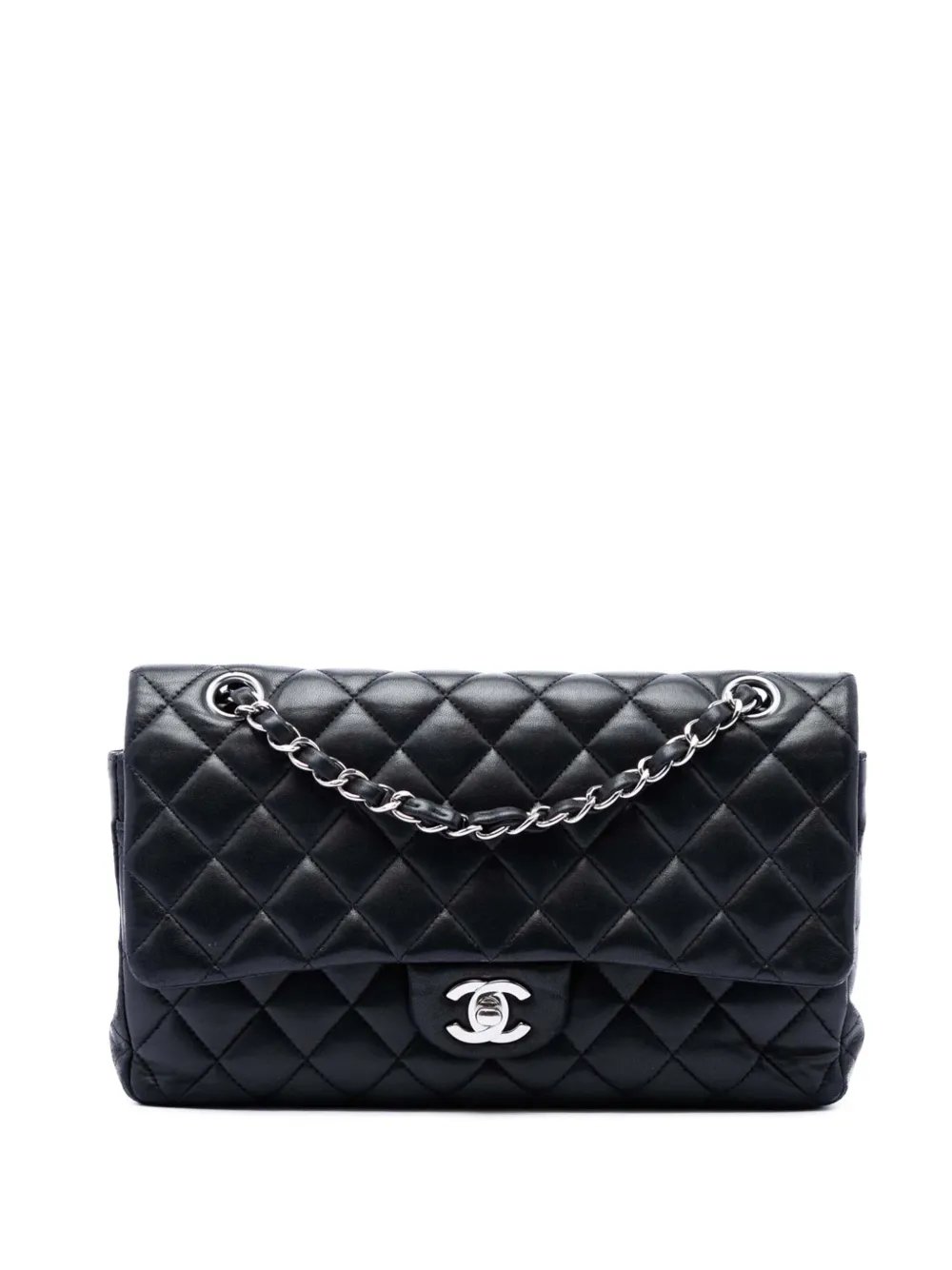 2017-2018 Medium Classic Lambskin Double Flap shoulder bag