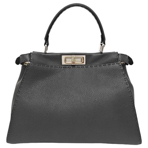 Peekaboo leather handbag