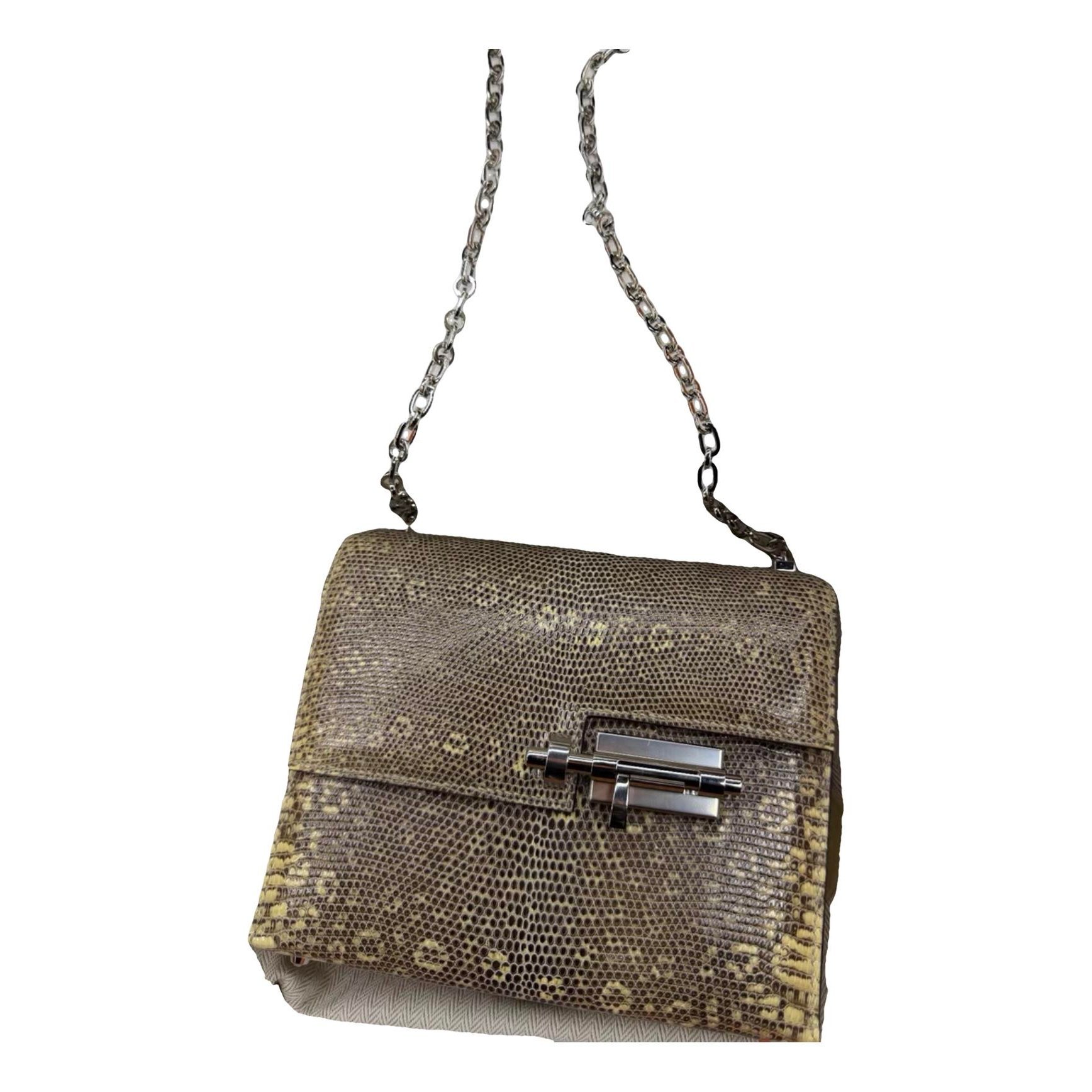 Verrou Mini leather handbag