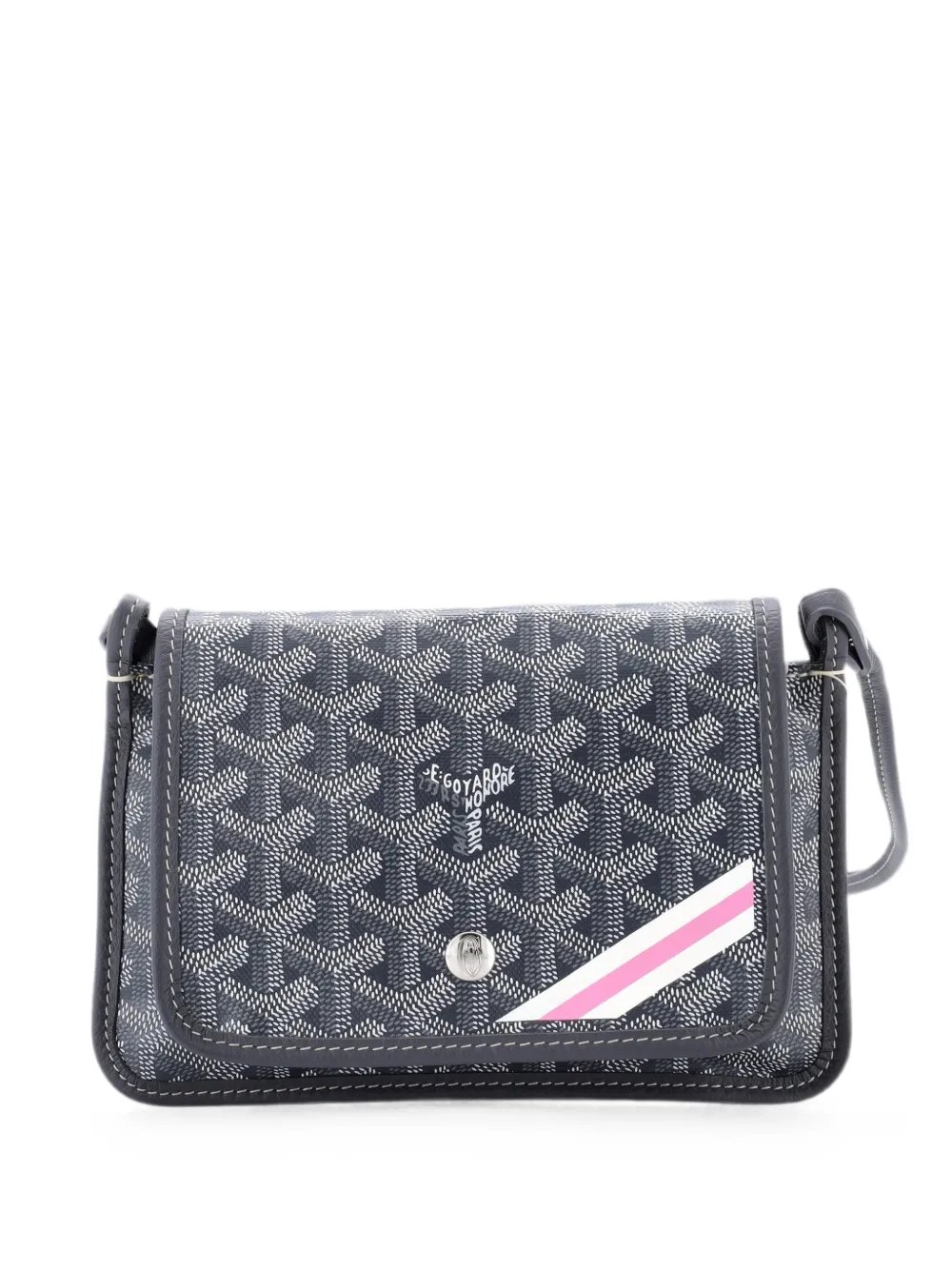 Goyard Plumet Clutch Wallet Printed Coated Canvas crossbody bag