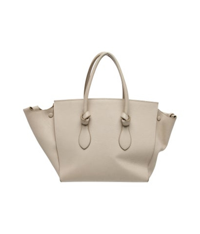 Celine Leather Tie Tote Medium