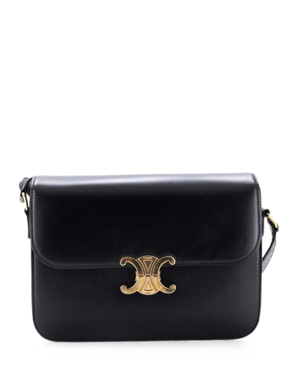 Triomphe Shoulder Bag Smooth Calfskin Large crossbody bag