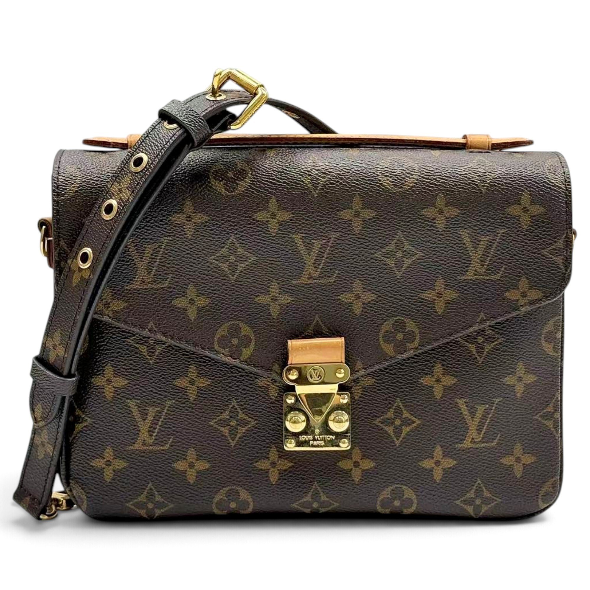 Metis leather handbag