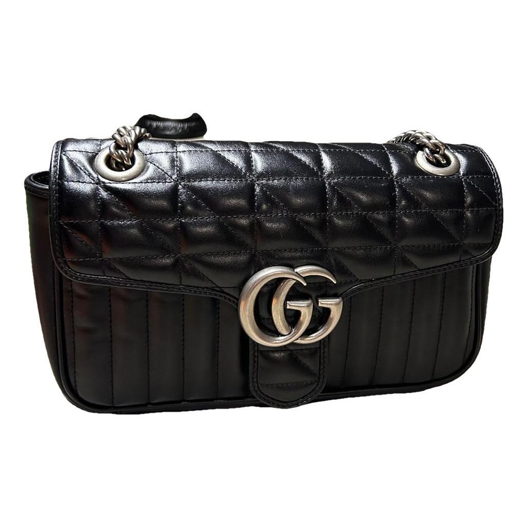 GG Marmont Flap leather crossbody bag