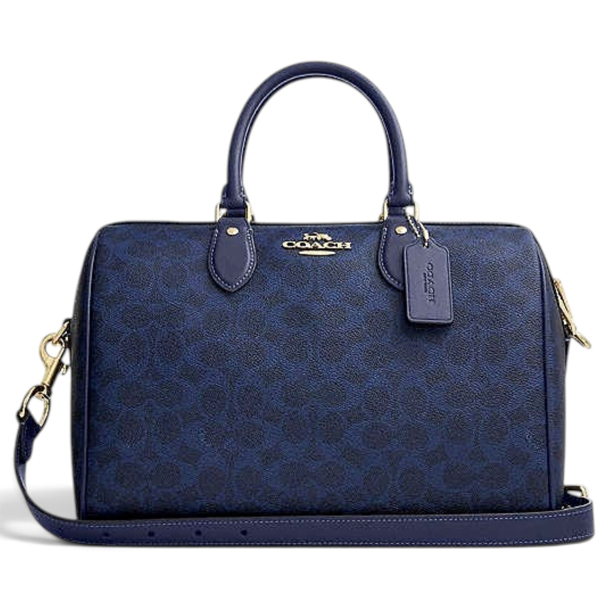 Leather satchel