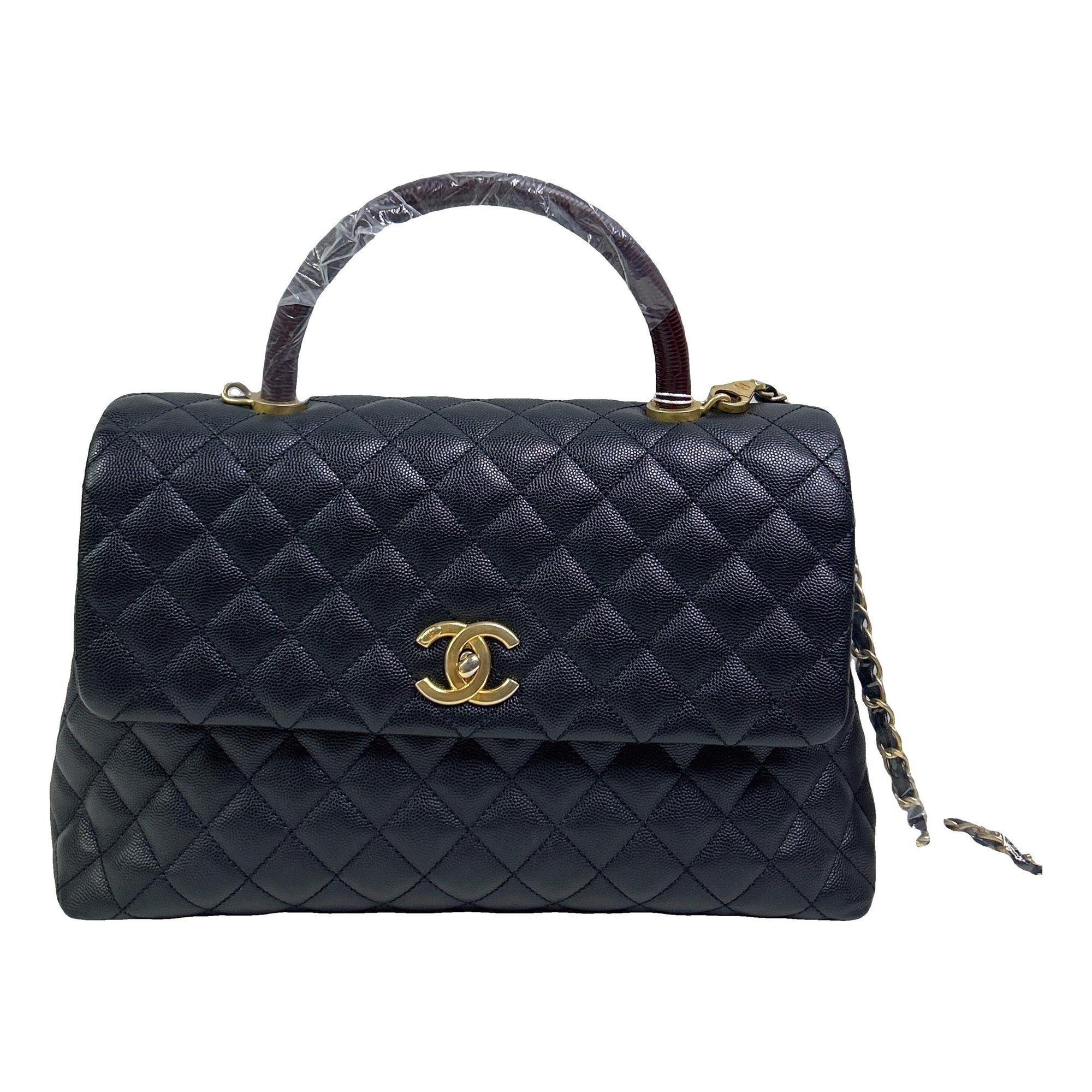Coco Handle leather handbag