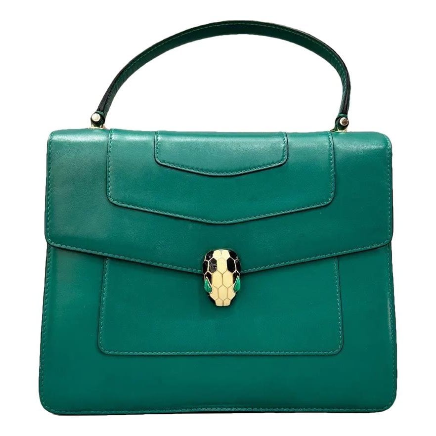 Bvlgari Serpenti leather crossbody bag