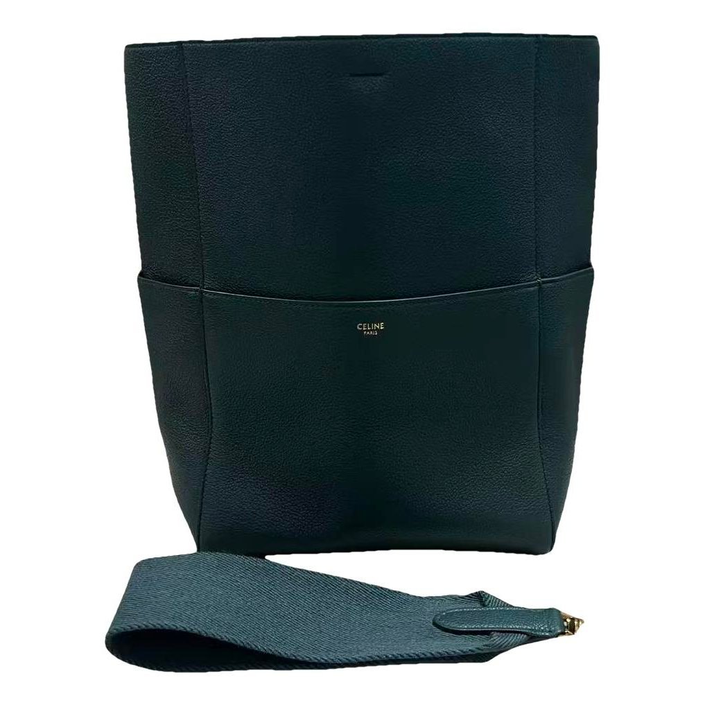 Seau Sangle leather tote