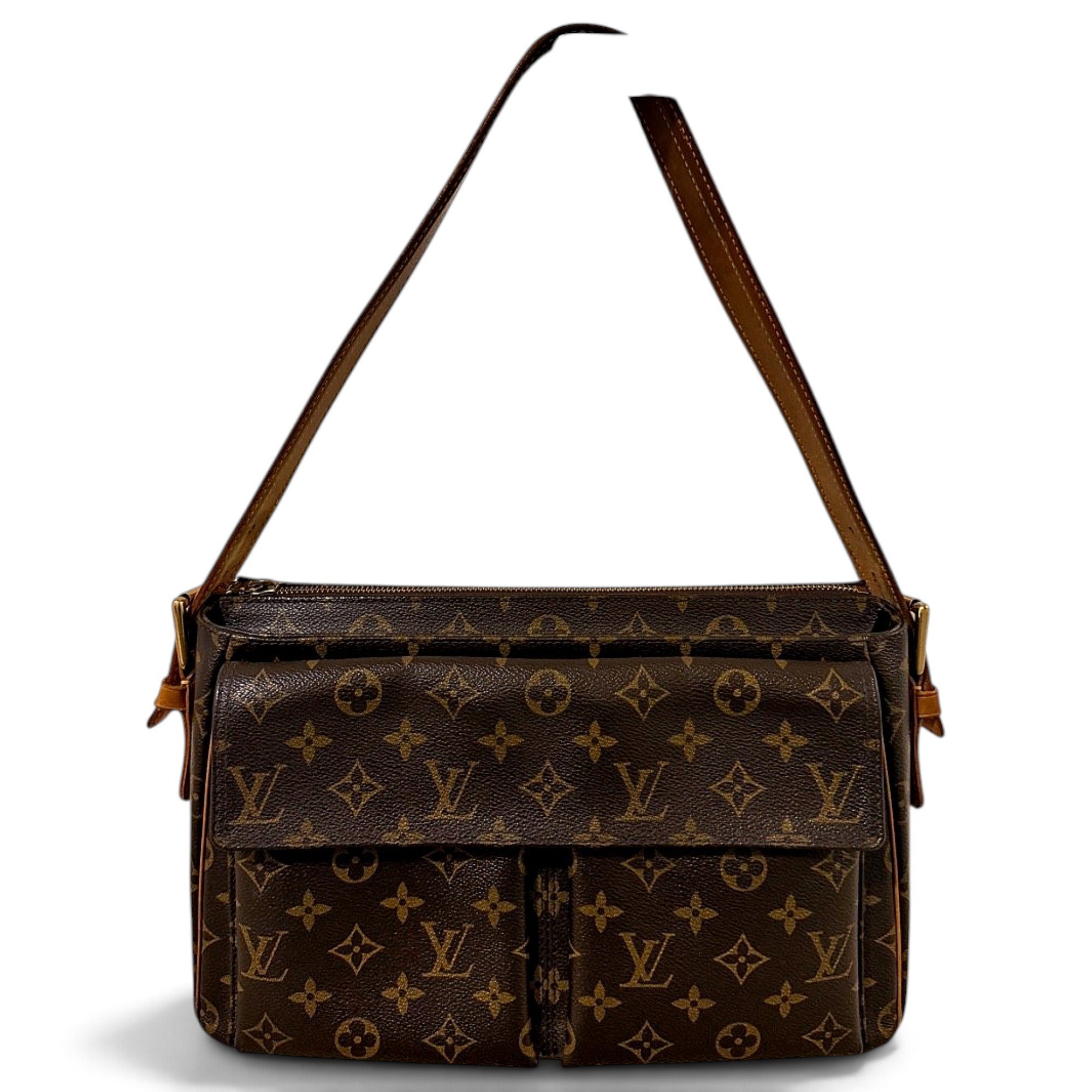 Viva Cité leather handbag