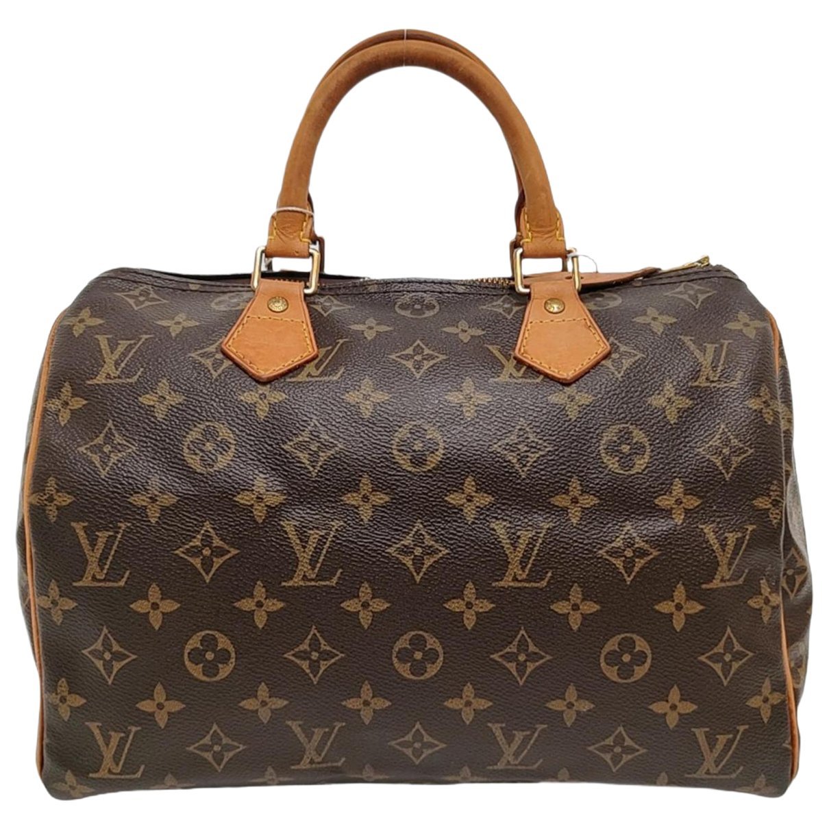 Nano Speedy / Mini HL leather handbag