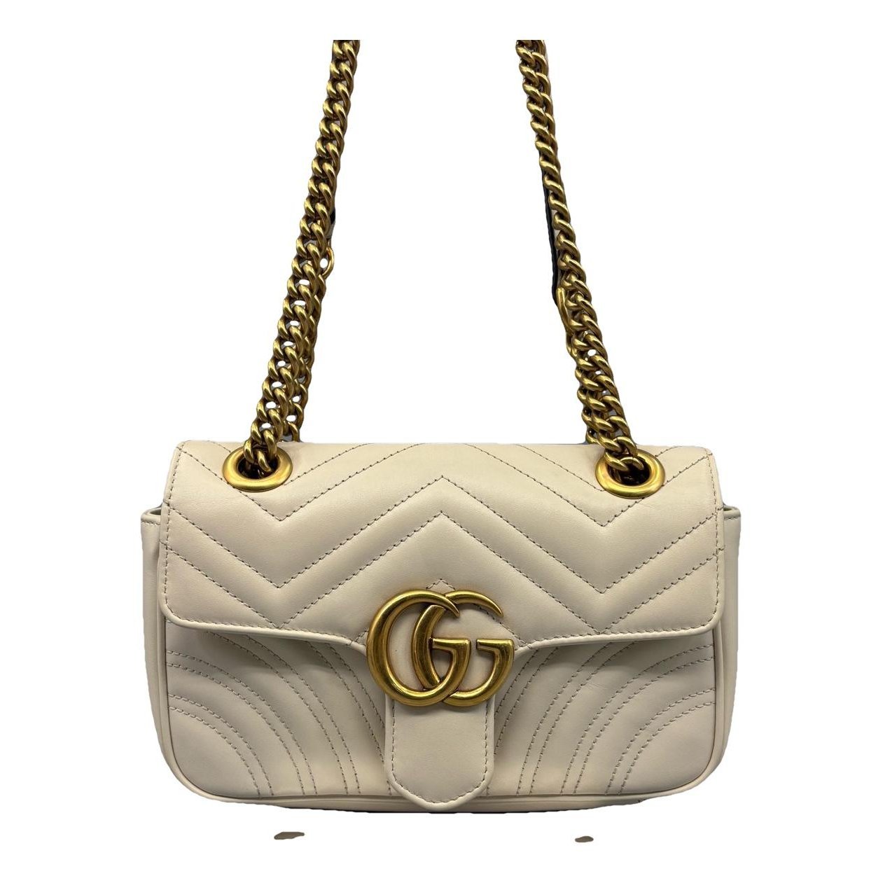 GG Marmont Flap leather handbag