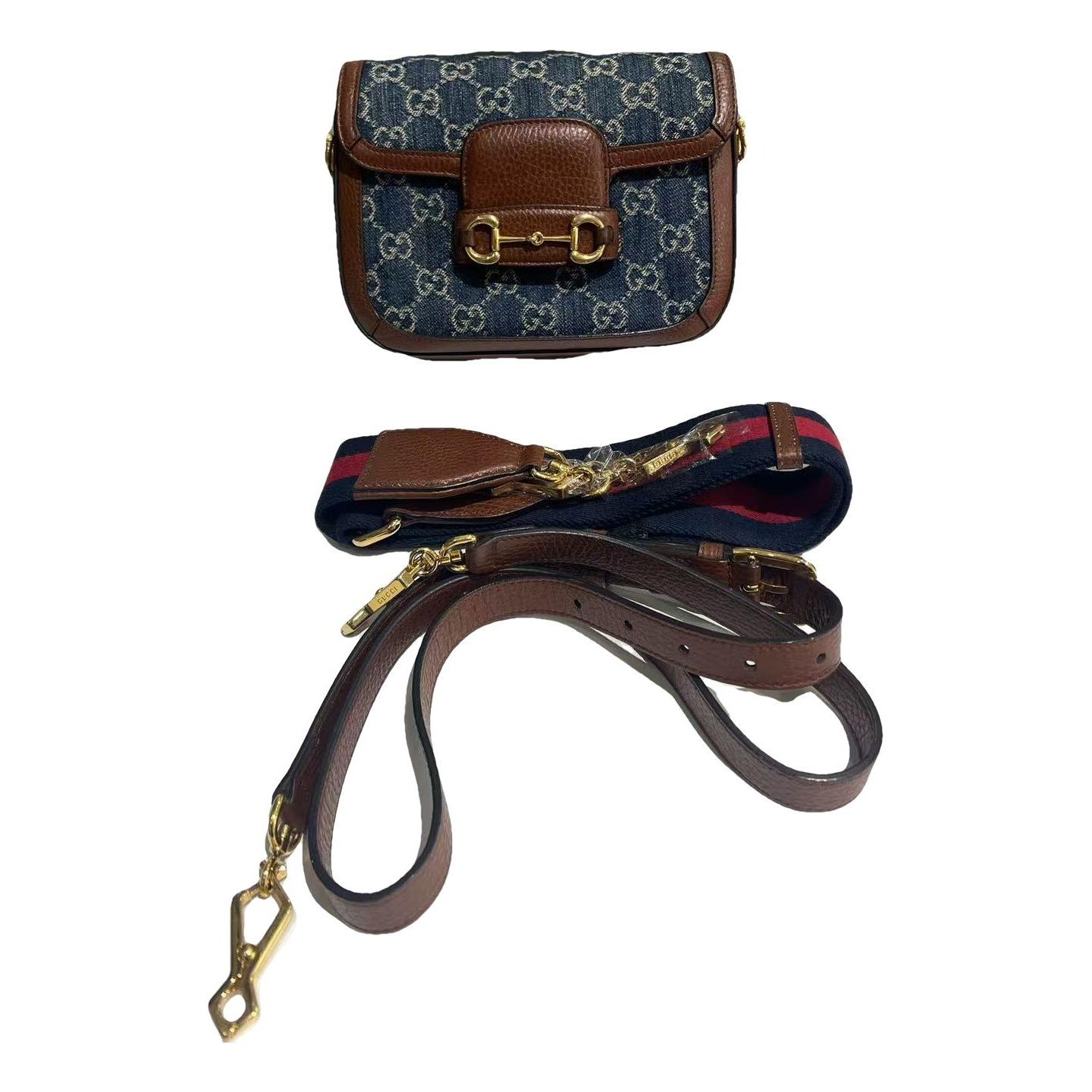 Horsebit 1955 leather handbag