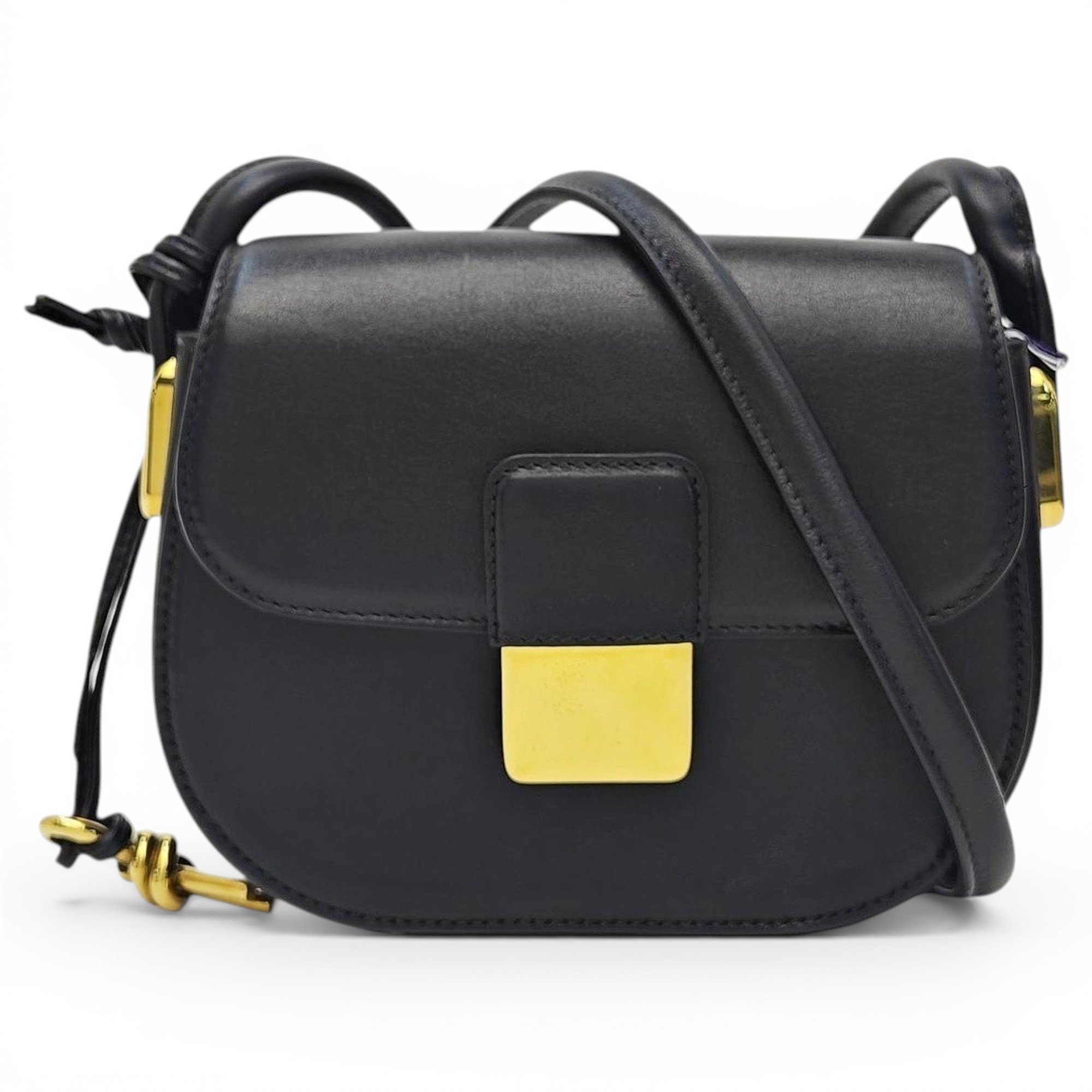 Bottega Veneta BV Angle leather handbag