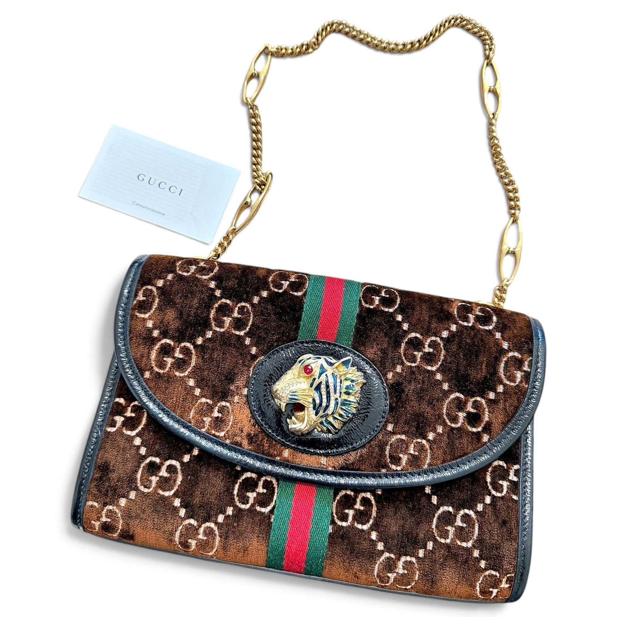 Rajah velvet handbag