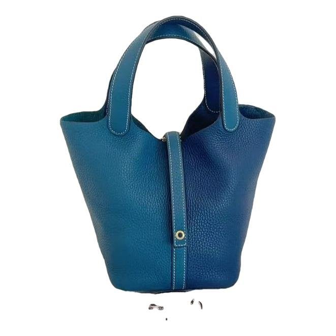 Picotin leather handbag