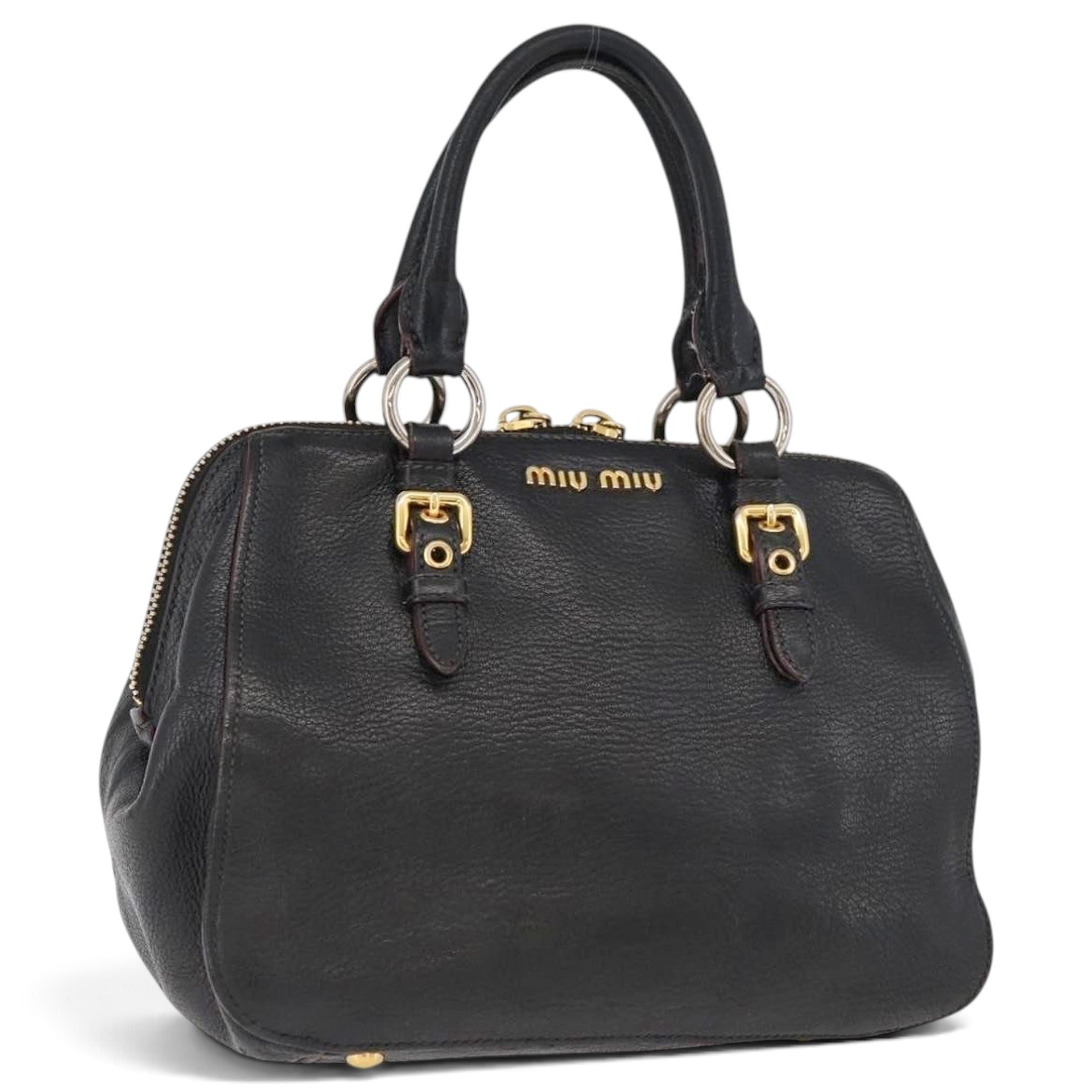 Leather handbag