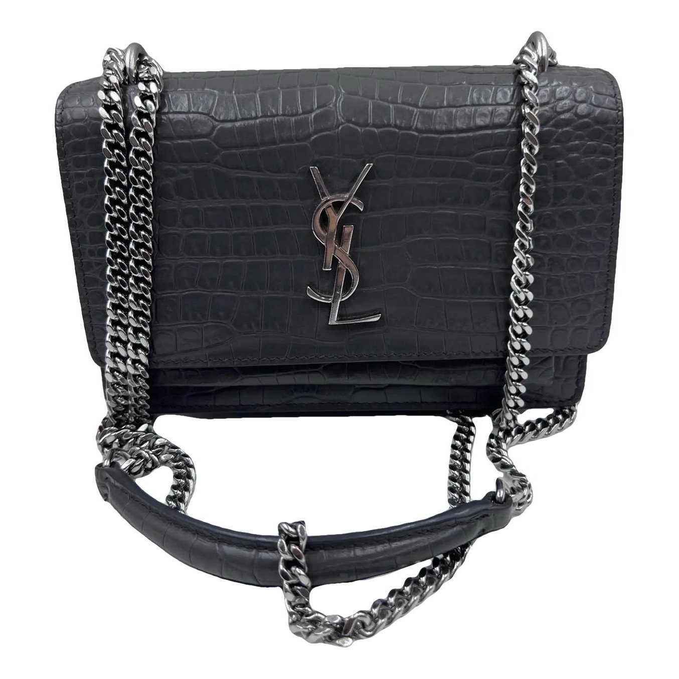 Sunset leather crossbody bag