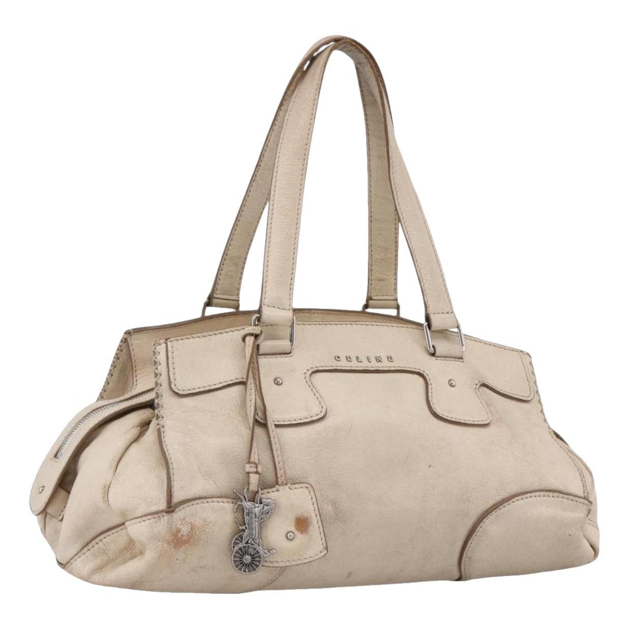 Leather travel bag