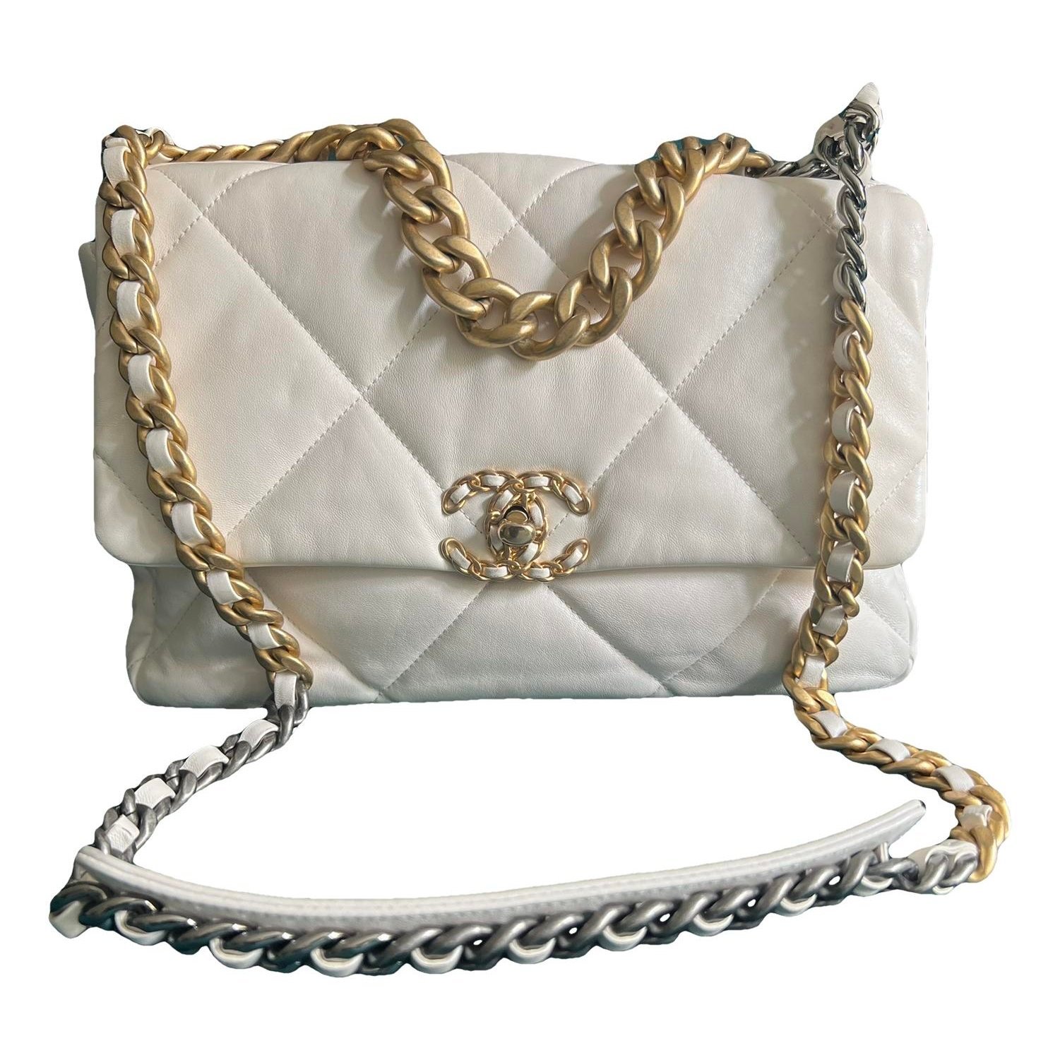 Chanel 19 leather handbag