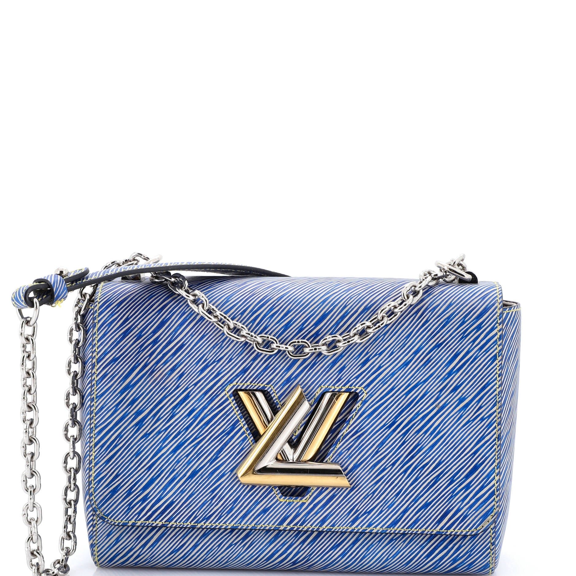 Louis Vuitton Twist Handbag Electric Epi Leather MM