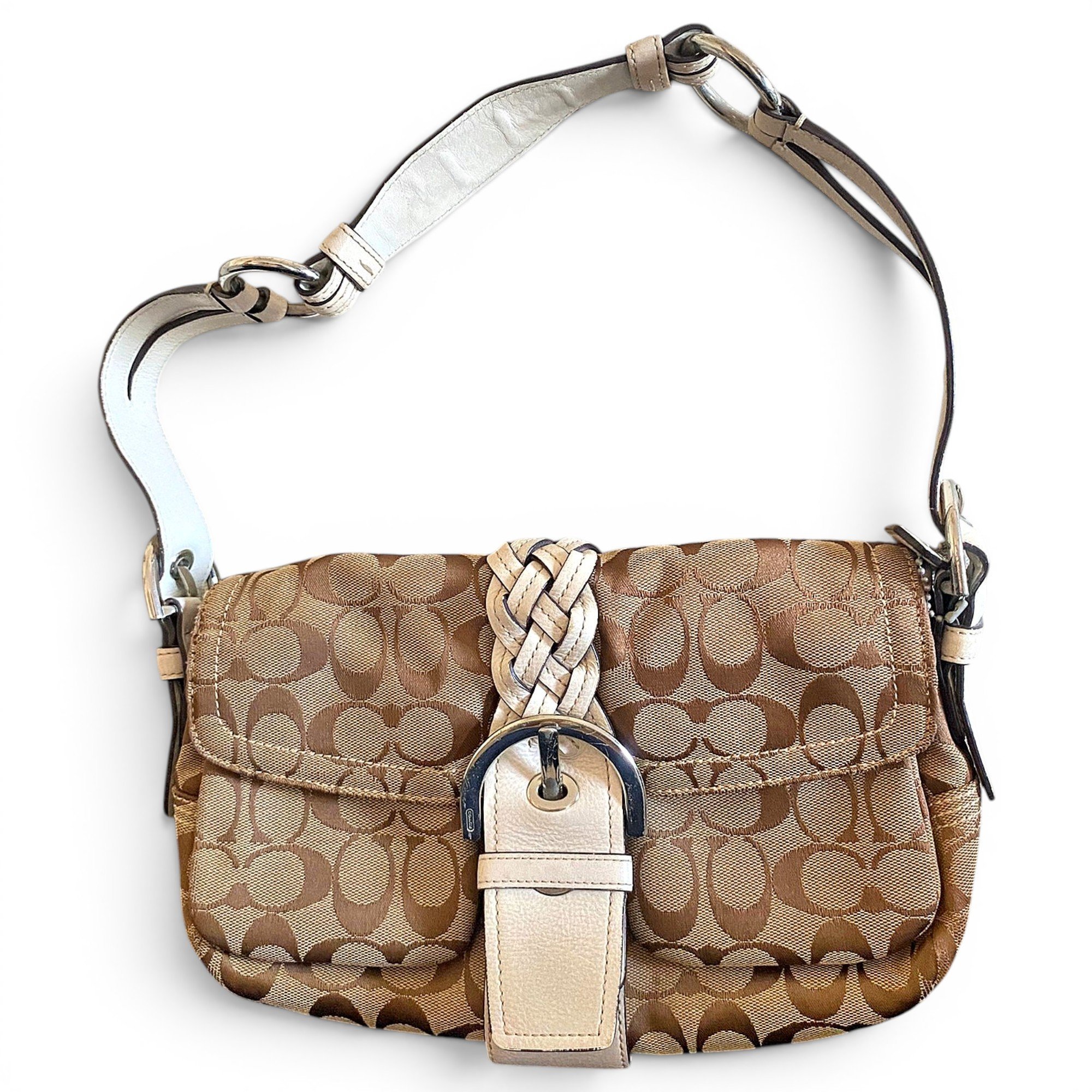 Signature Sufflette cloth handbag